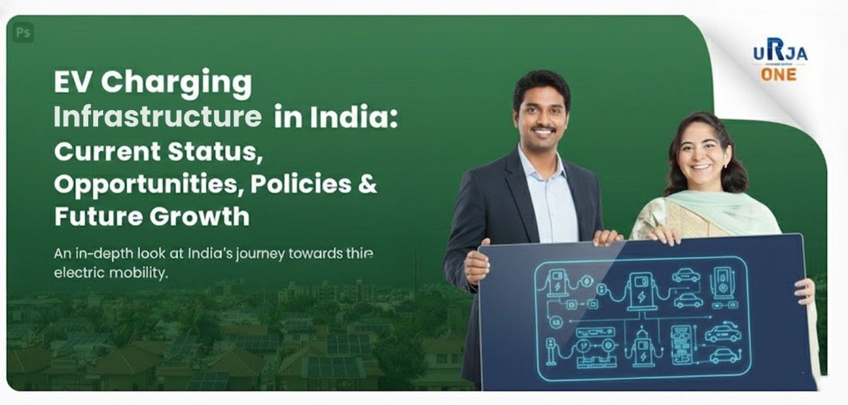 EV Charging Infrastructure in India showing electric vehicles at fast charging stations