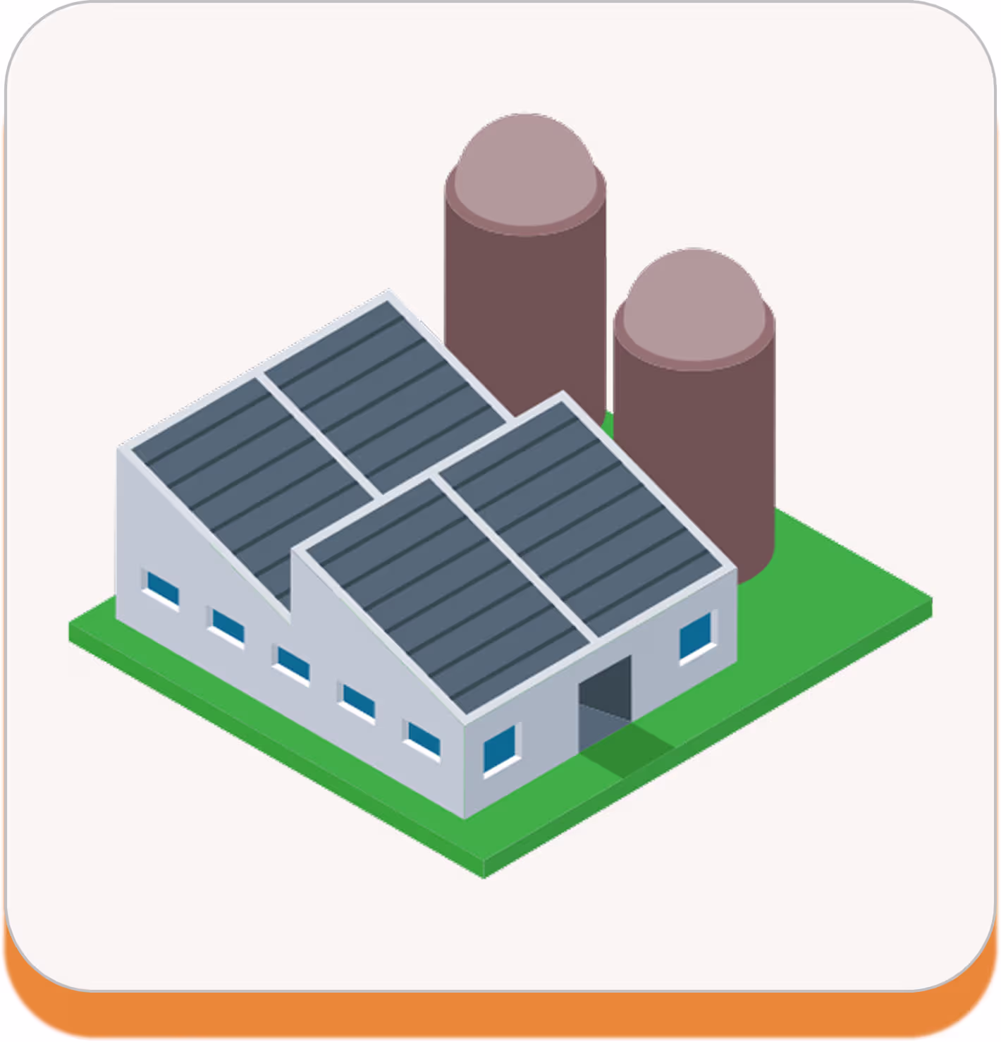 Industrial solar power generation