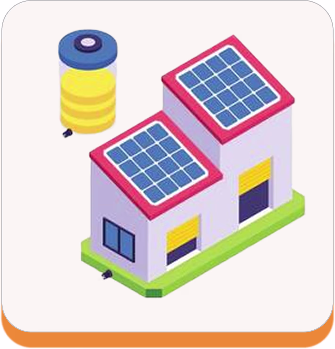 Distributed solar microgrid system