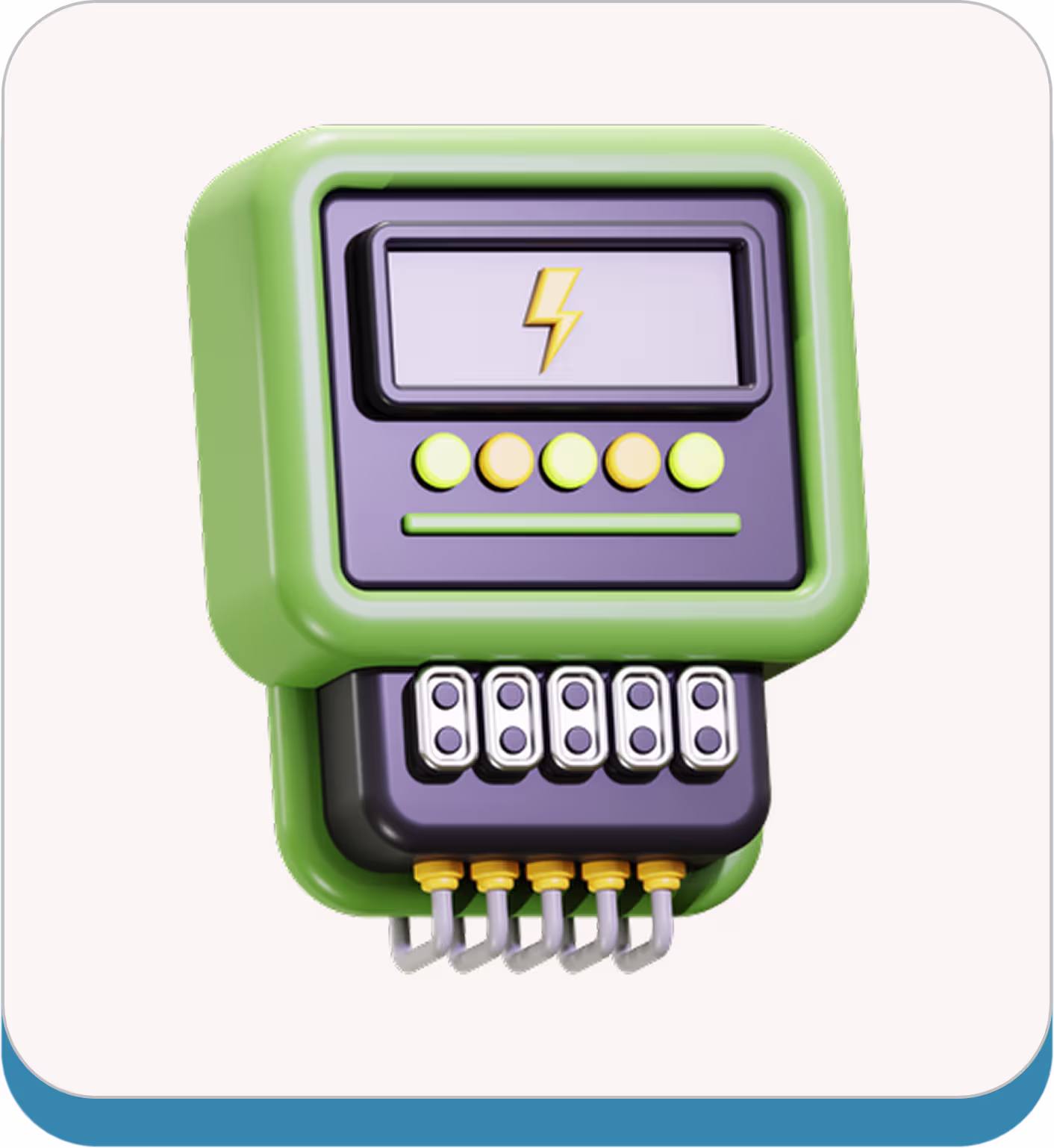 Solar electricity export metering