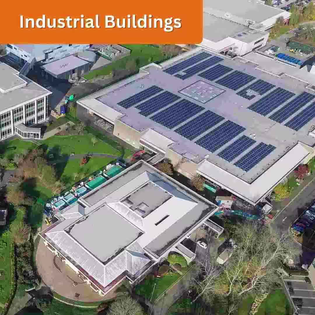 Industrial Solar Power Plant