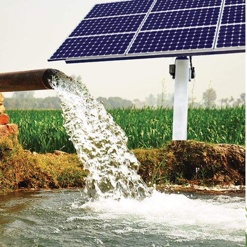 AC Solar Pump System for Solar-Powered Water Pumping