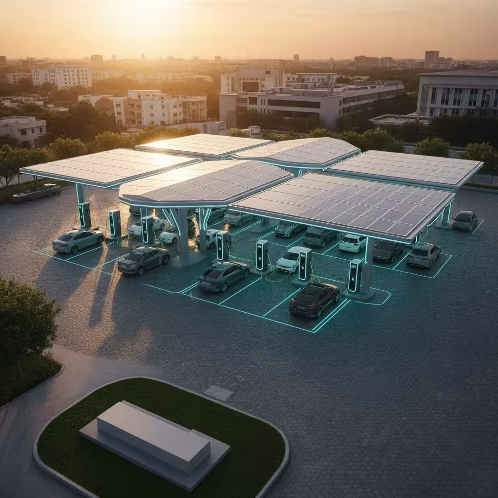 Solar EV Charging Infra