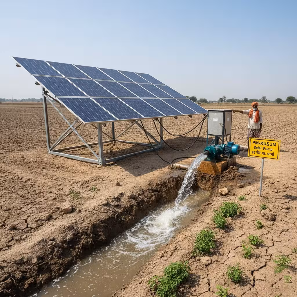 Solar Pump under PM-KUSUM